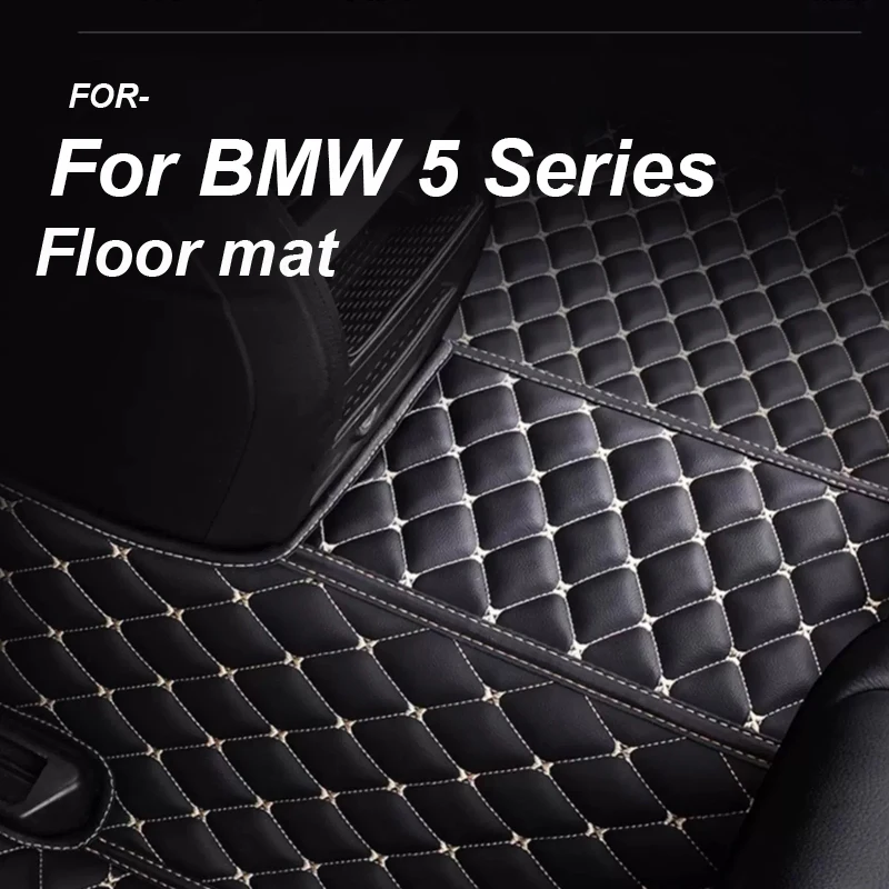 

Автомобильные коврики LUXURY для BMW 5 серии E60 2004 ~ 2010, роскошные кожаные коврики, защитные коврики, автомобильные аксессуары 520i 523i 525i 528i