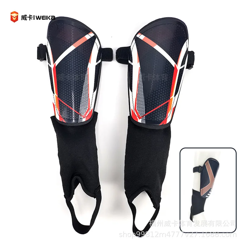 Football Shin Guard Cross-Border Professional Football Shin Guard with Ankle Support Shank Protection Ankle Support Sports Prote