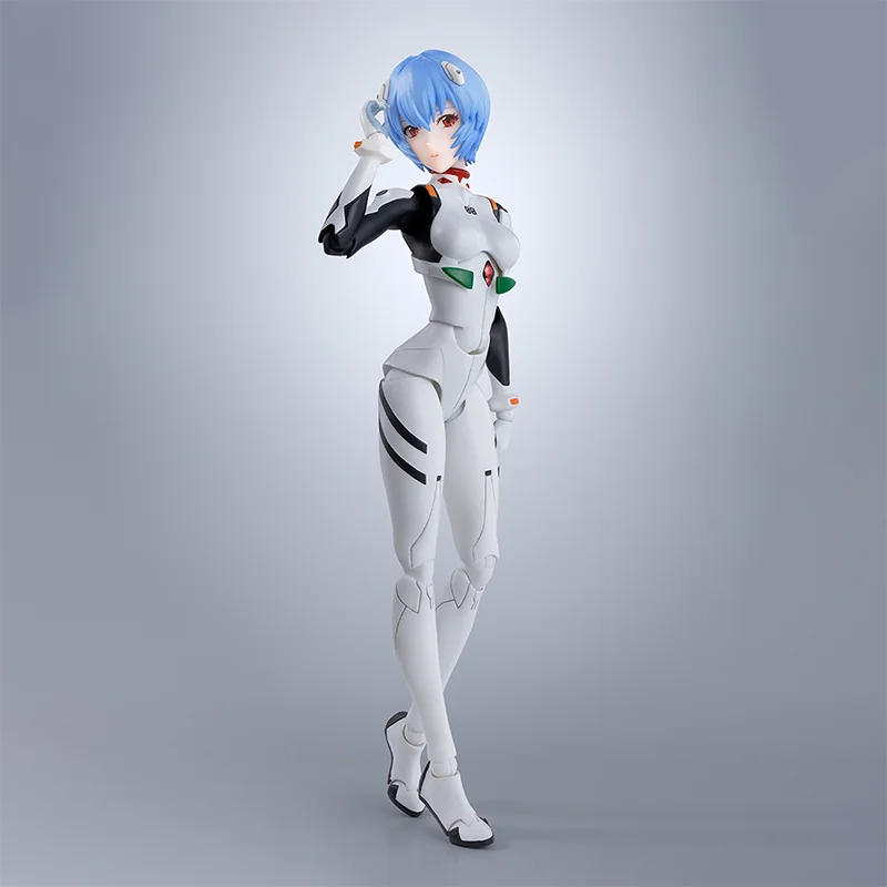 BANDAI S.H.Figuarts NEON GENESIS EVANGELION Ayanami Rei PVC 13.5 CM Anime Actiefiguren Model collectie Speelgoed