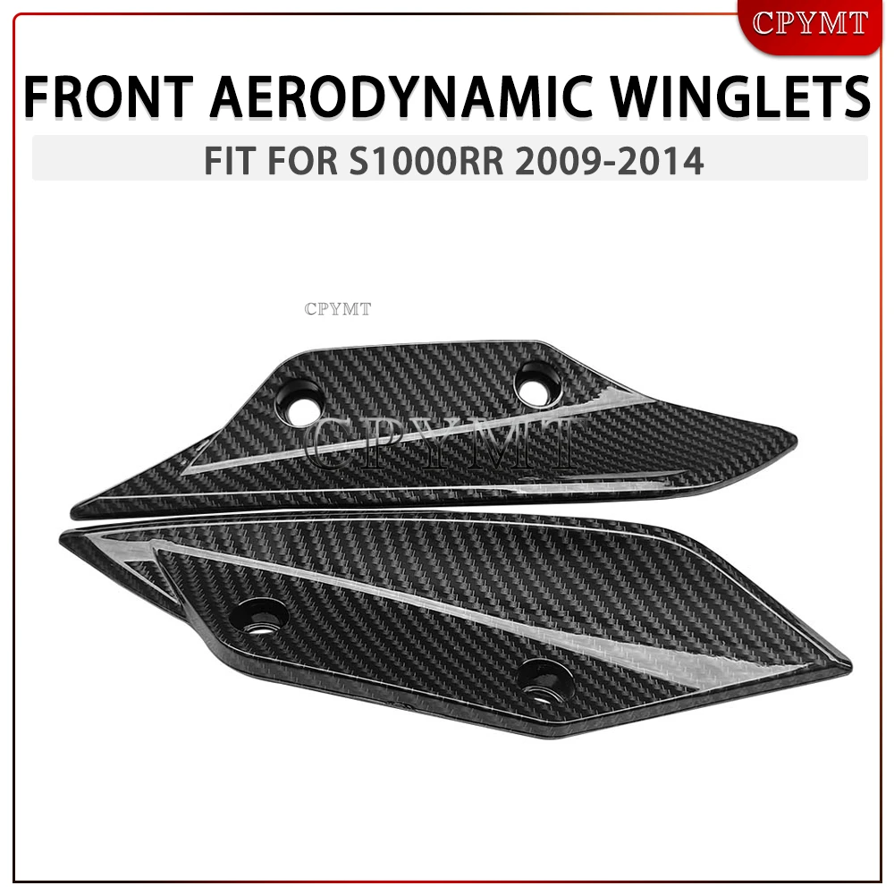 

Fit For S1000RR 2009 2010 2011 2012 2013 2014 S1000RR Motorcycle Front Aerodynamic Winglets Windshield Fairing Wing S 1000RR