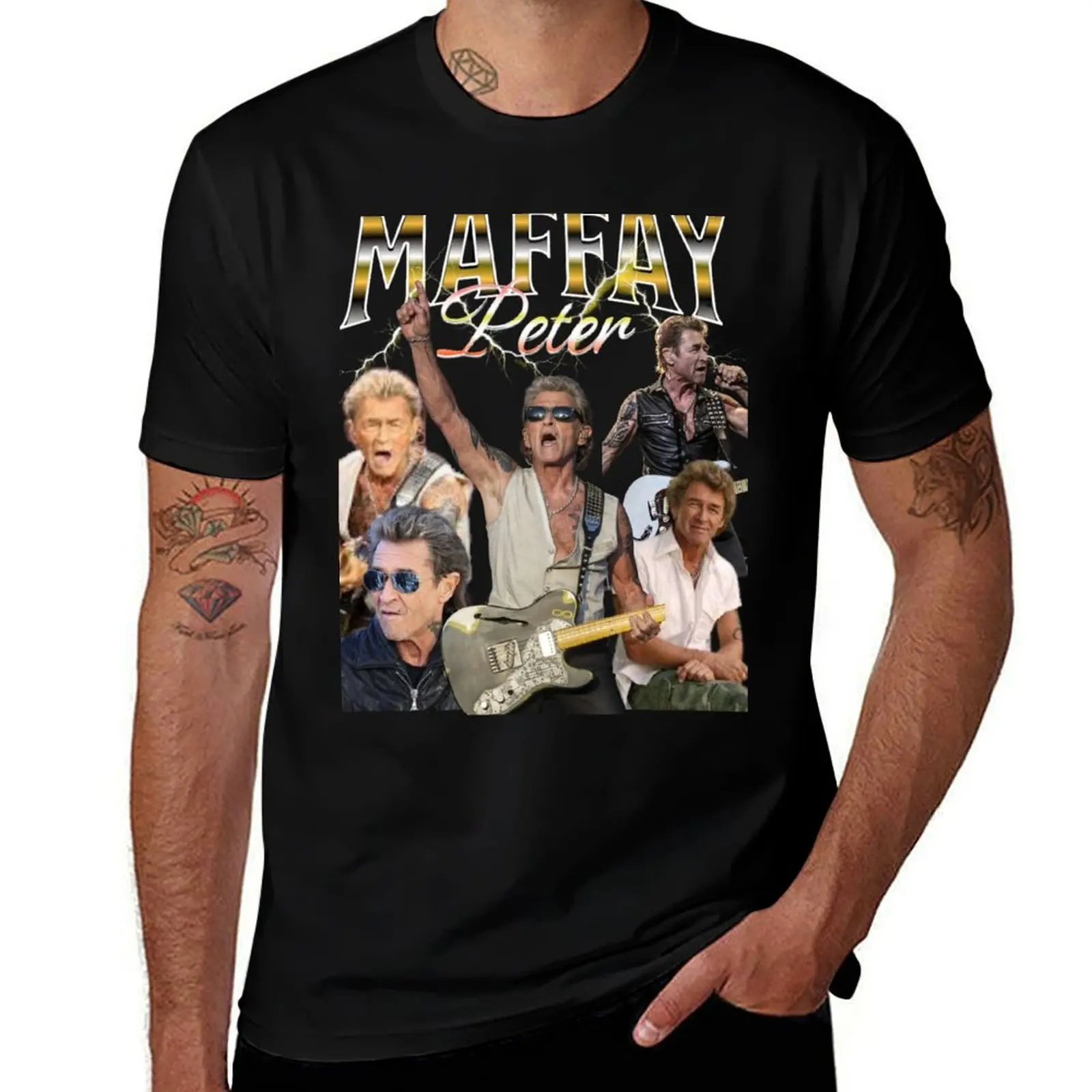 Peter Maffay- rip Peter Maffay T-Shirt valentines clothes Short sleeve tee cute clothes men tshirt