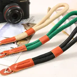 2024 Handmade Camera Wrist Strap Release Weave Digital Camera Wrist Nylon Prevent Dropping SLR Hand Strap