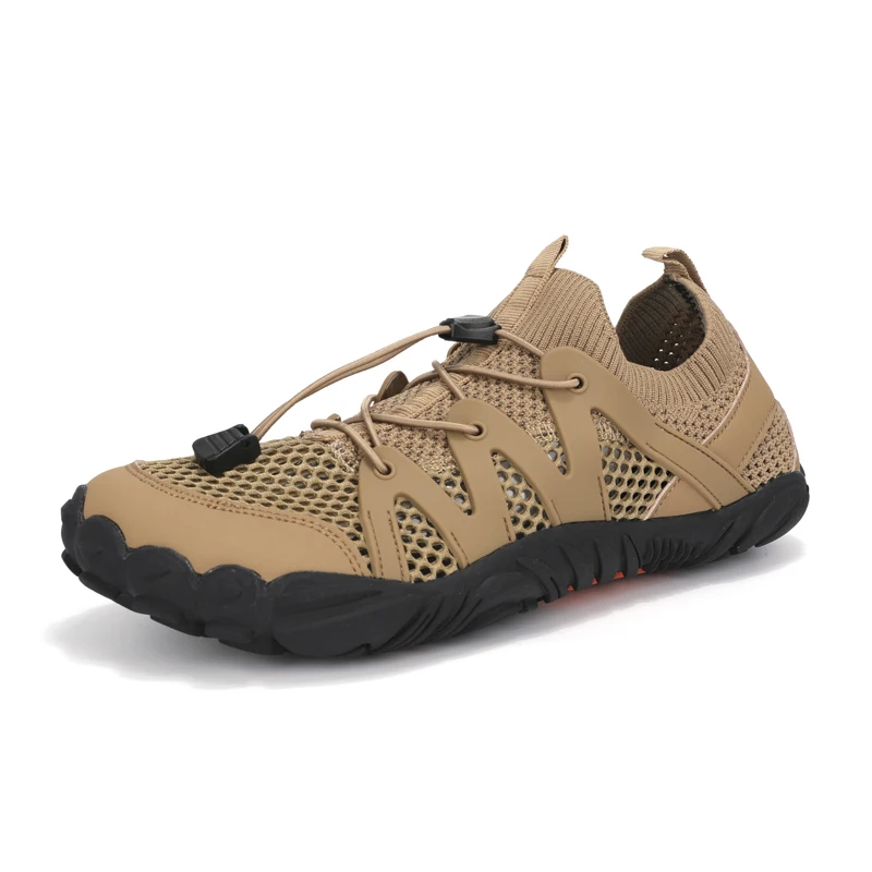 Couple-Style Barefoot Wading Shoes Quick-Dry Non-Slip Beach Shoes for Stream Trekking Fitness Mountaineering