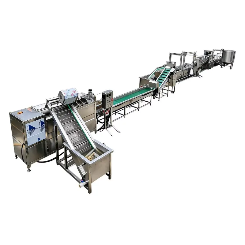 Customized Food Grade Stainless Steel Frozen French Fries Production Line Hot Sale Equipment For Commercial Food Factory Use