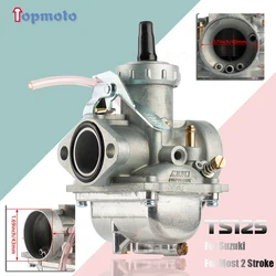 Motorcycle Carburetor For Suzuki 125cc TS125 TS 125 125N TC125 DS125 TS100 DS100 For 2 Stroke Single Cylinder 65-125cc Motocross