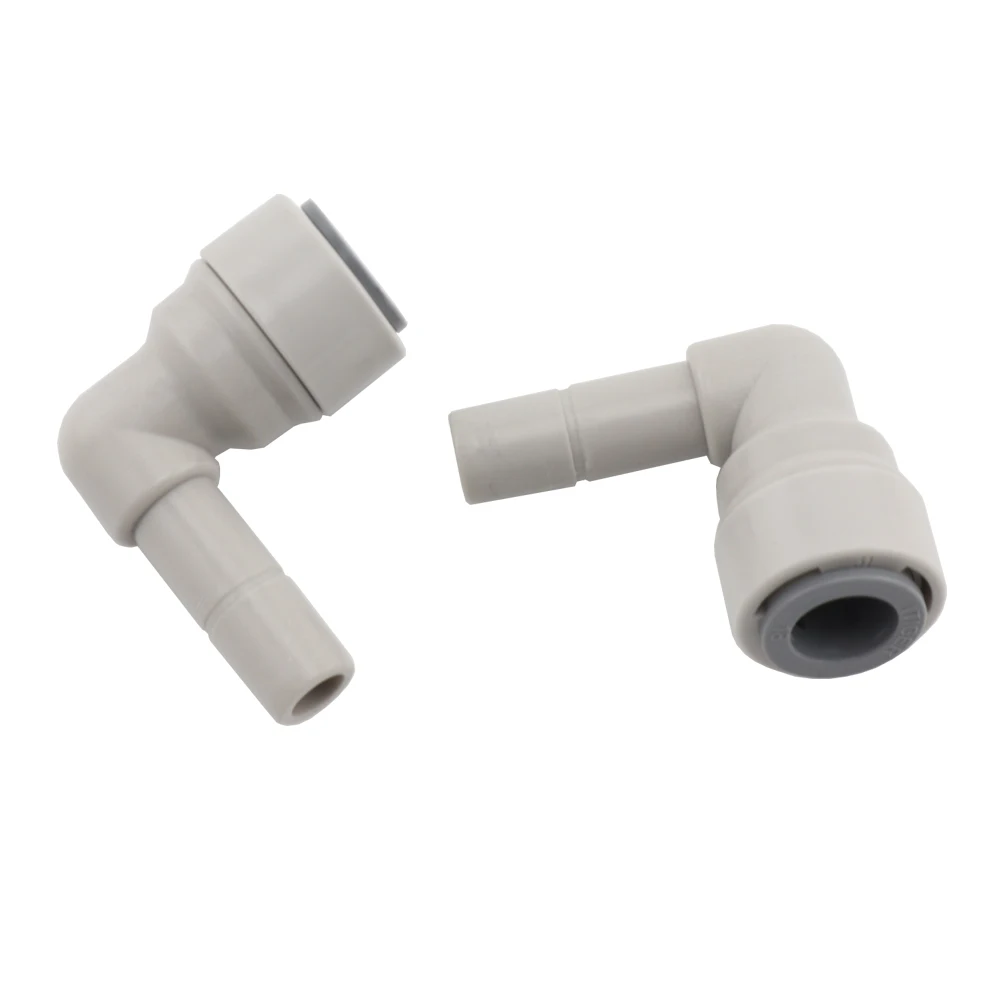 RO Water Fitting Quick Connector 3/8"OD Hose Tee Y Ball Valve Equal Convert Elbow Straight Push In Pipe Fitting Homebrew Beer view 4