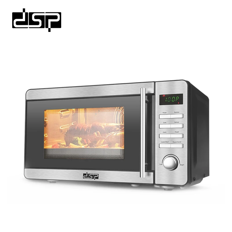 Electric Forno LED Digital Panel Kitchen Fast Cooking Microwave Oven Suitable for RVs, caravans, and campers