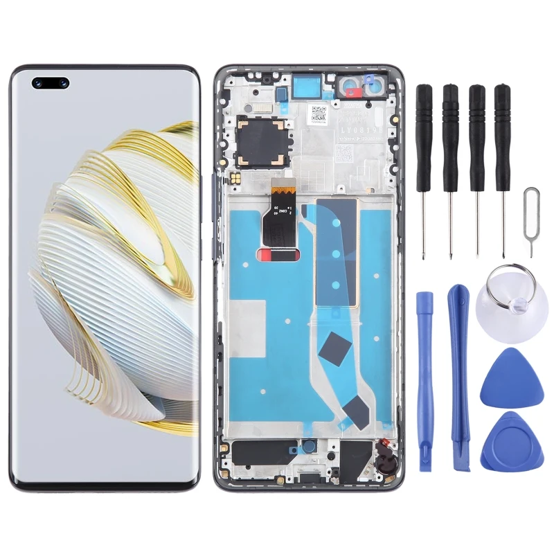 For Huawei Nova 10 Pro LCD Screen Digitizer Full Assembly with Frame