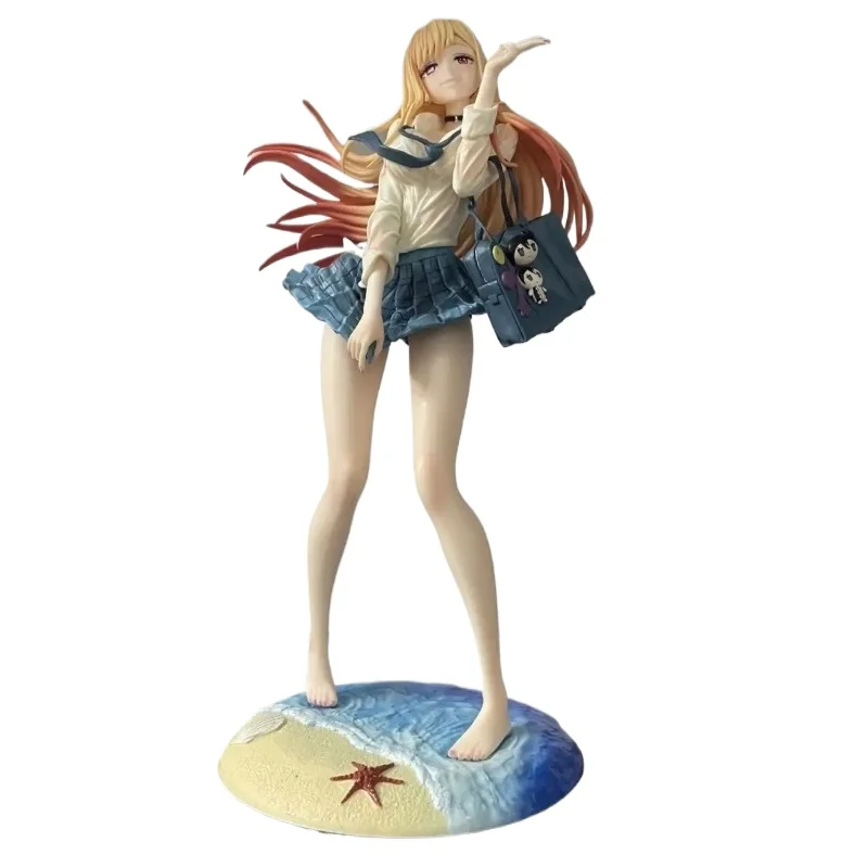 

In Stock Changing Dolls Fall in Love Beach Marin Kitagawa Anime Character Statue Model Desktop Decoration Toy Gifts Collection