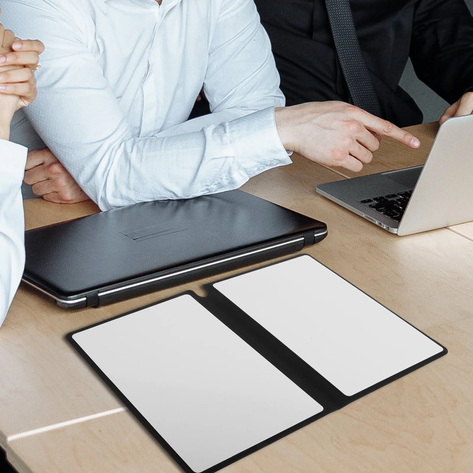 دفتر ملاحظات محمول مقاس A5 قابل للمسح، لوحة بيضاء صغيرة قابلة للكتابة، لوازم لوحة خطة المكتب، سبورة بيضاء محمولة #3