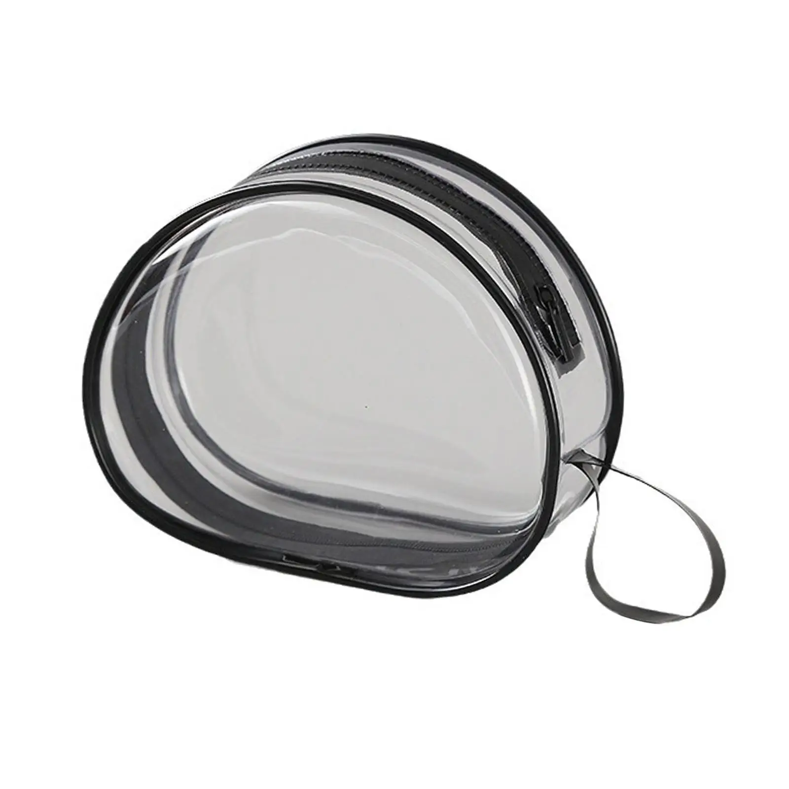 Portable Clear Display Case for Figures PVC Small Doll Storage Bag Zipper Hanging Organizer for Trips