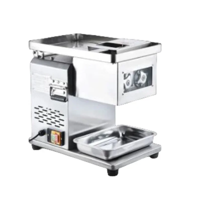 

Commercial Meat Slice Machine Stainless Steel Automatic 1500W Shred Slicer Dicing Machine Electric Vegetable Cutter Grinder