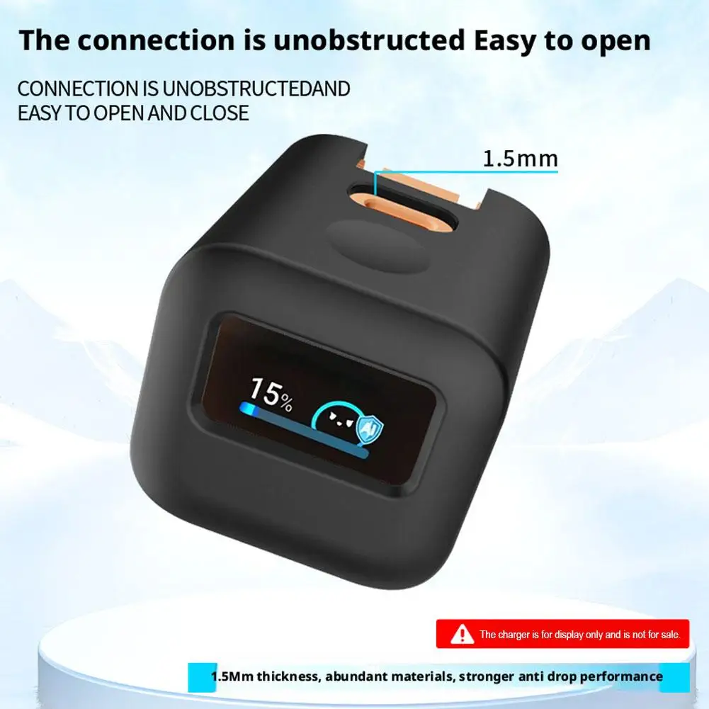 Silicone Protective Case for Anker Nano Smart Charger, Anti-Drop Shockproof Cover, Dustproof Scratch-Resistant Charger Skin