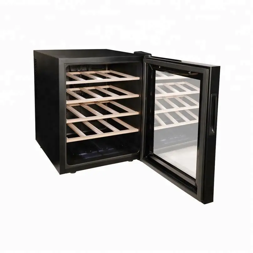 20 To 70 Bottles Auto Defrost Wine Cellar Fridge Compressor Refrigerated Multi Temperature Zone Built in Wine Chiller