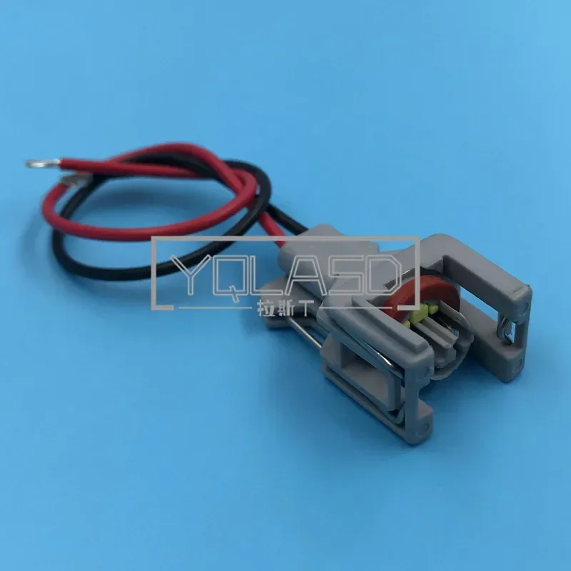 

2 Way Automobile Fuel Plug With Wires Spray Nozzle/Oil Atomizer Connector Auto Electrical Plug AC Assembly Socket