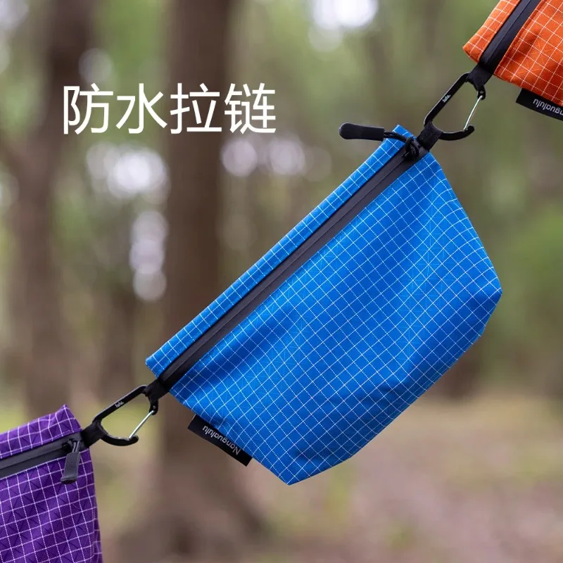 UHMWPE Hana Zip Pouch Ultralight 16g Waterproof Zippered  Small Handbag Wallet Passport Holder Heavy-duty Hiking Chest Pack