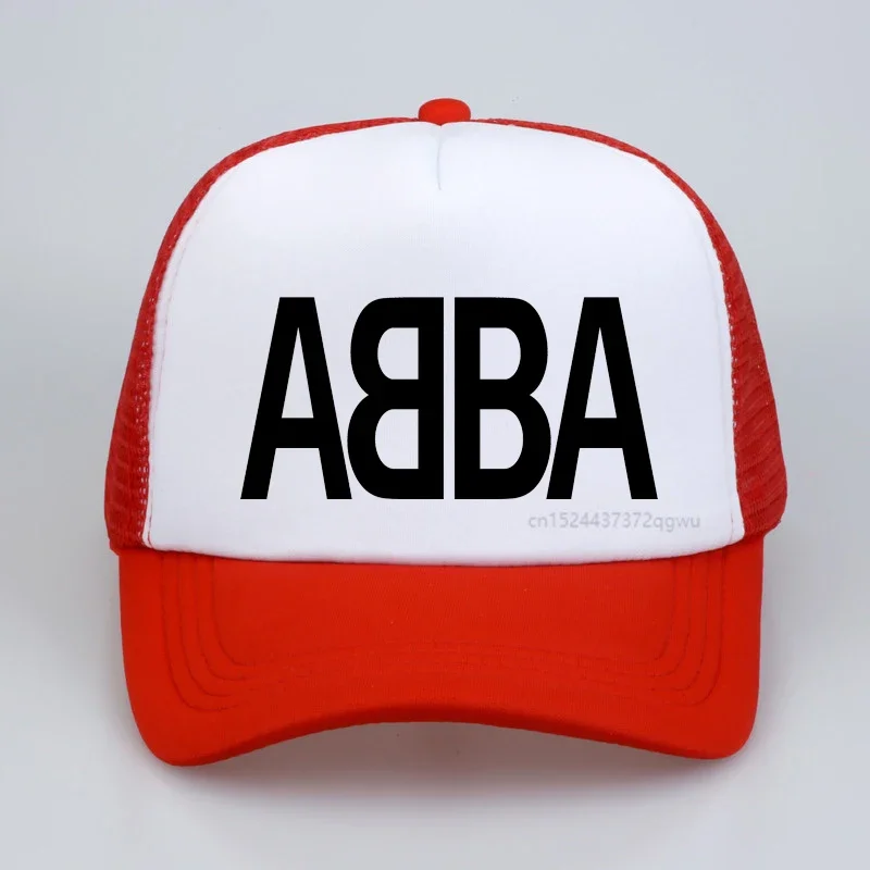 ABBA baseball cap Men Women\'s 90S Inspired ABBA hat rock Band Dad Snapback hat fashion casual mesh trucker hat gorras hombre