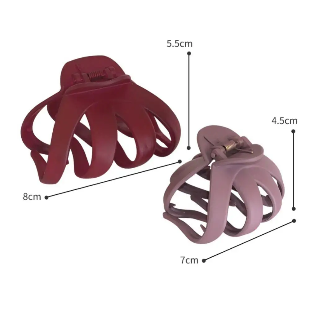 Large Octopus Hair Claws Temperament Women Girl\'s Hairpin Styling Holding Tools Ponytail Holder Casual Hair Accessories