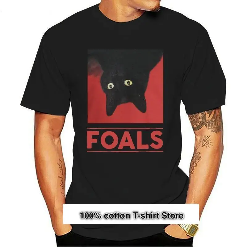 New Black Cat Foals Rock Band Tour 2021 T-Shirt For Fans Custom Made Tee Shirt