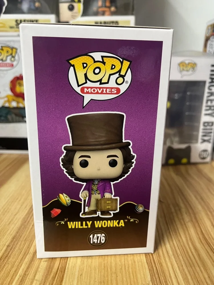 حقيقية Funko البوب ونكا سلسلة نموذج لجسم ويلي ونكا المعكرونة سليجورث طبعة محدودة أرقام دمية جمع هدية الكريسماس لعبة