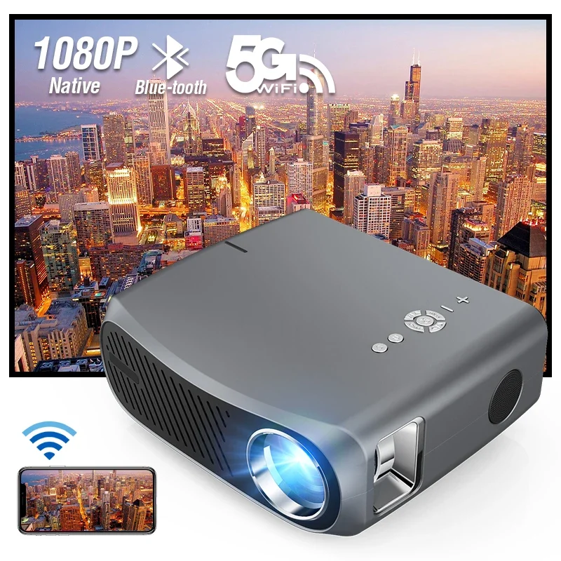 

Home Theater Lcd Projector 1080p Full Hd Video Proyector Home Cinema Smart Phone Projector Mini Big Screen Beamer