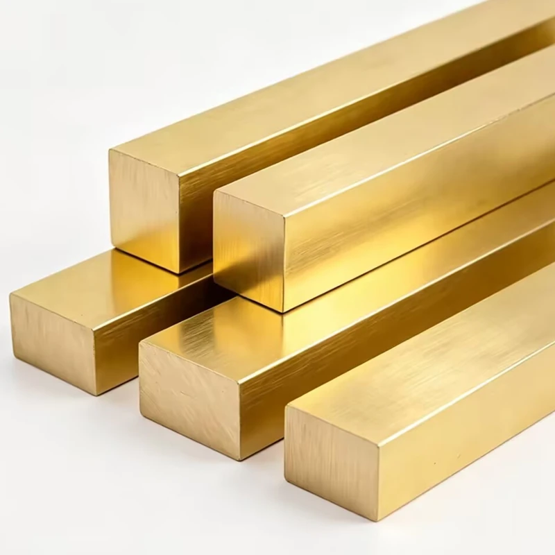1pcs H59 Brass Square Rod Stick Solid Bar 5/6/8/10/12/15/20x5/6/8/10/12/15/20x200mm customize service Cutting Tool Metal Cube