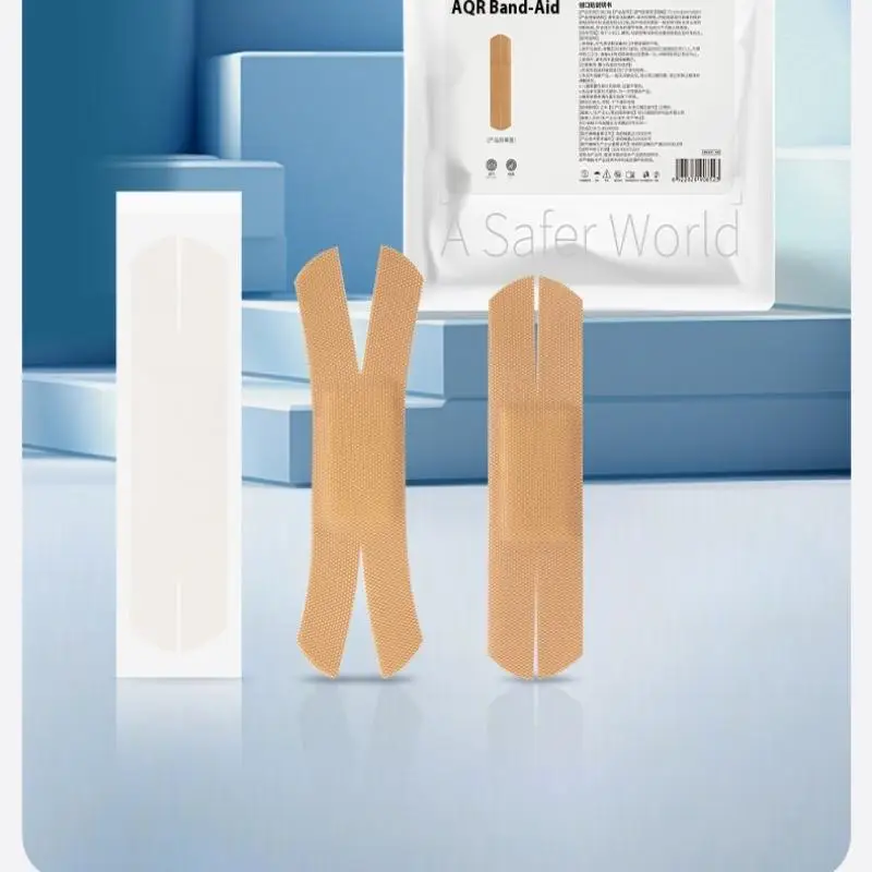 

50Pcs Disposable X-shaped Irregular Waterproof Band Aid For Kids Adult First Aid Wound Plaster Sports Travel Kits Patch Bandages