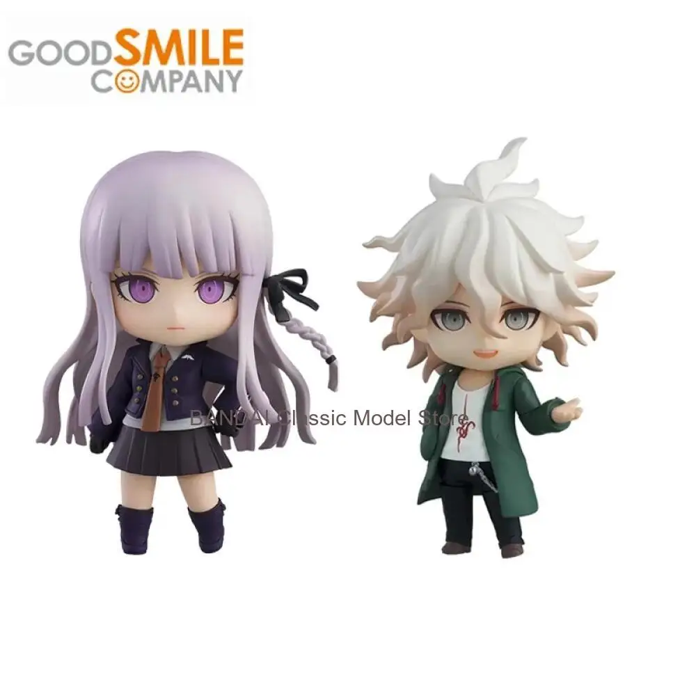 

Good Smile Genuine Nendoroid Danganronpa Nagito Komaeda Kyoko Kirigiri Joint Movable Anime Action Figures Toys Kids Gift Model
