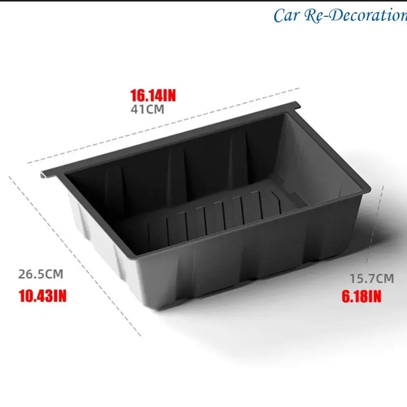 R58D Contenitore stoccaggio per auto con organizzatore cabine per veicoli rapidi per veicoli per il modello Y