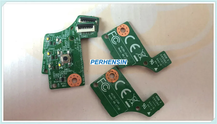 Genuine  For MSI  GS70 MS-1773 POWER BUTTON BOARD  MS-1773D 100% Perfect Work