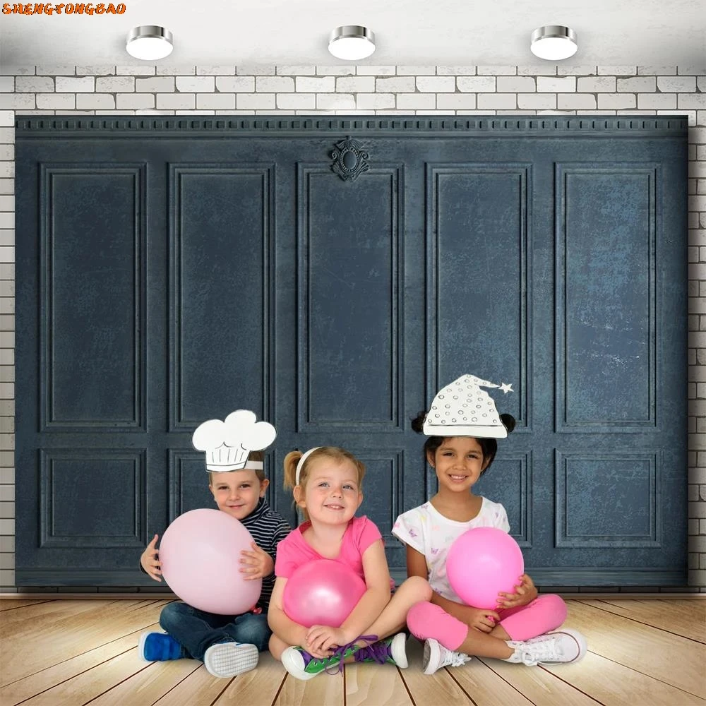 Interior Retro Door Photography Background Castle Palace Wedding Baby Shower Photocall Backdrop Vintage Wall Studio Photo Prop