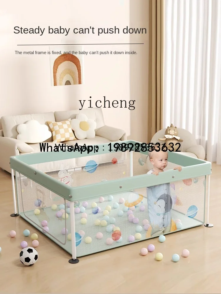 WL طوي تخزين الأطفال سياج واقية صريف الطفل غرفة المعيشة المنزل الأرض تسلق وسادة الطفل