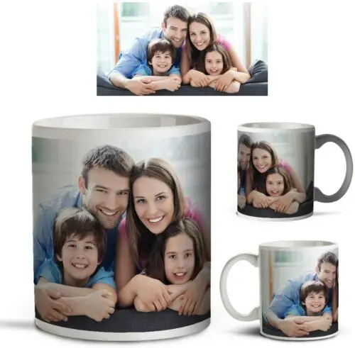 Sindax Personalised Mug any Image photo design Add Text custom Gift Tea Coffee Cup 11oz Perfect Secret Santa gift