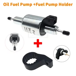Universal 12V 24V 1KW-5KW For Eberspacher Electric Car Heater Oil Fuel Pump Air Parking Heater With Bracket Holder