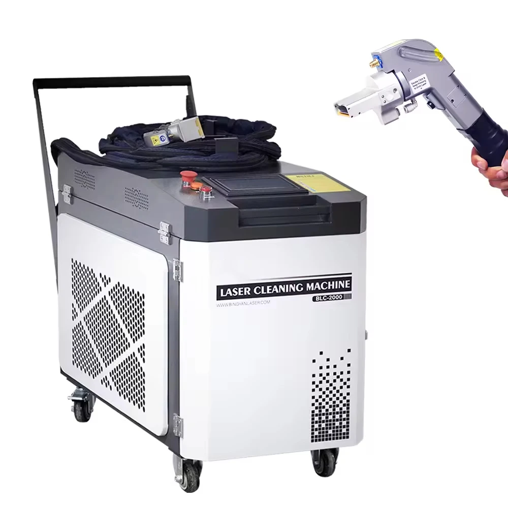 

Portable 1500W Fiber Laser Cleaning Machine Puls Laser Metal Cleaner for Rust Removal Efficient Metal Surface Cleaning