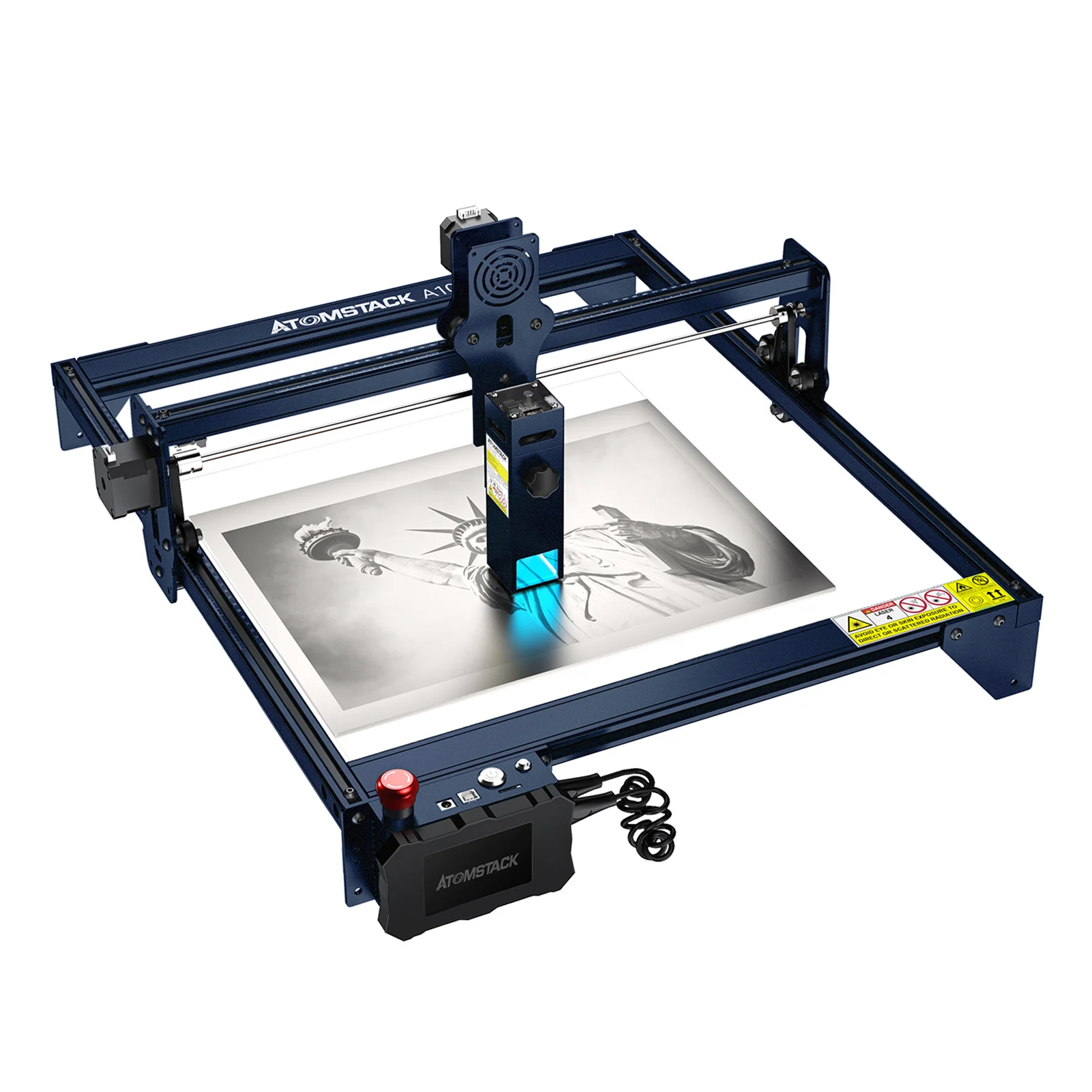 Image of ATOMSTACK A10 Pro Lasergravierer 50W Offline-Gravur- und Schneidemaschine für Holz und Acryl EU-Stecker Umfangreiche Kompatibilität