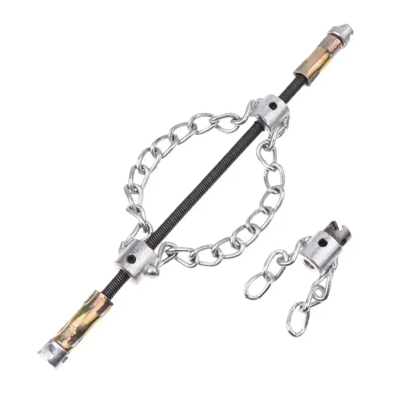 Push-Type Rotary Cable Sewer Dredge Flex-Shaft Sewer Descaling Chain Multi-Purpose PVC Pipe Maintenance Tool For 16mm Spring