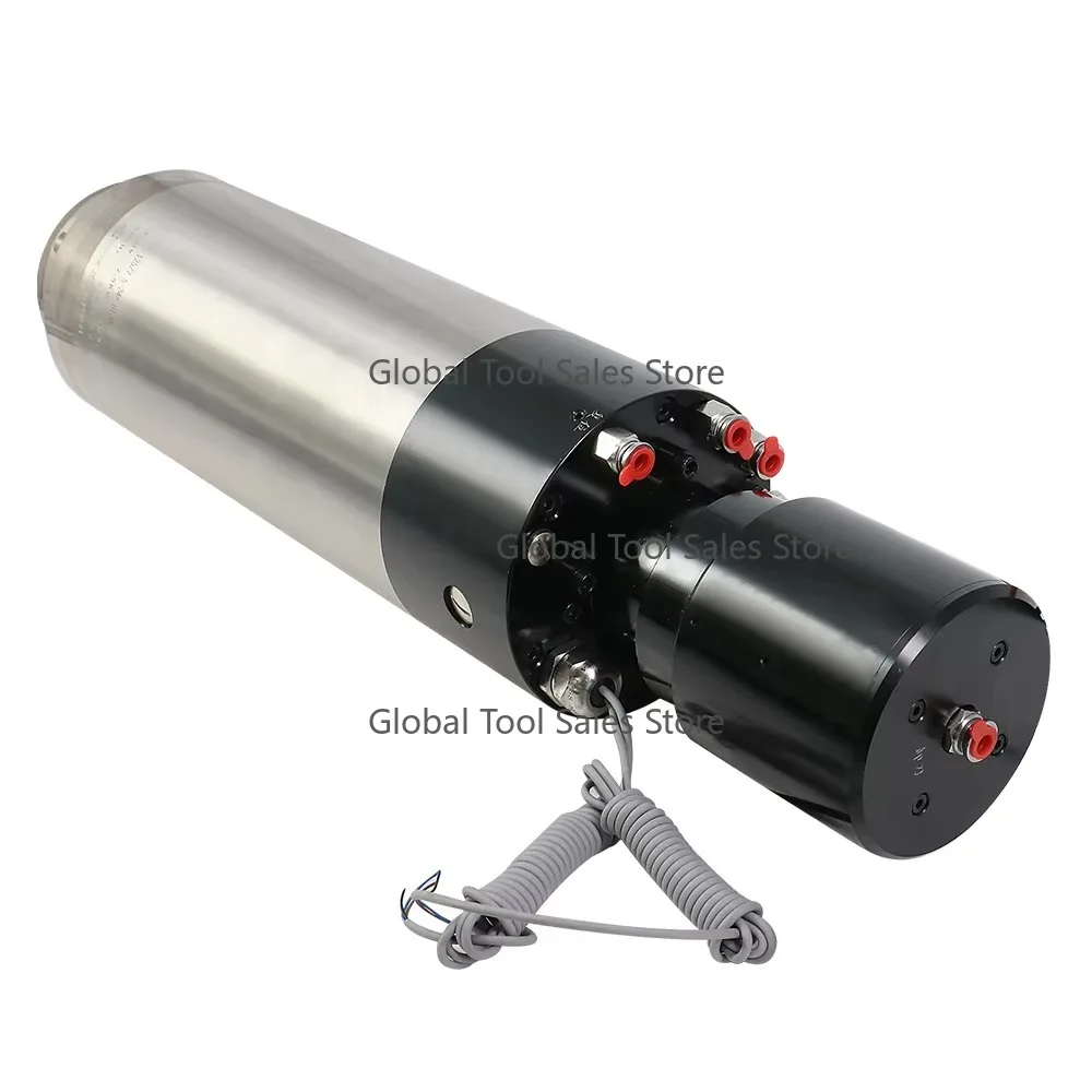 HLTNC High Speed 24000rpm Water Cooled 7.5kw 380V BT30 NPN PNP Sensor 16A Metal Milling Spindle Motor Engine for CNC Milling
