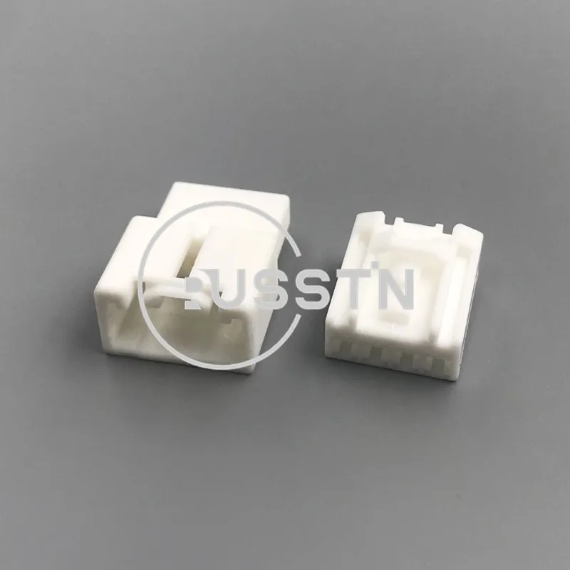 1 Set 4 Hole 2.8 Series Automotive Woofer Horn Plastic Housing Unsealed Wire Socket AC Assembly For Ford Mondeo Mazda 7183-4347