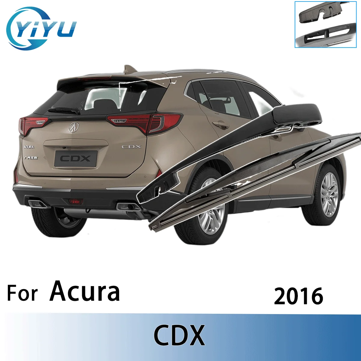 1/2PCS Rear Windscr…