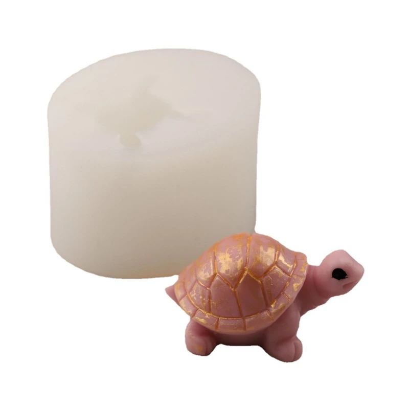 

R3MC Turtle Candle Silicone Mold for Handmade Desktop Decoration Gypsum Epoxy Resin Aromatherapy Candle Silicone Mould