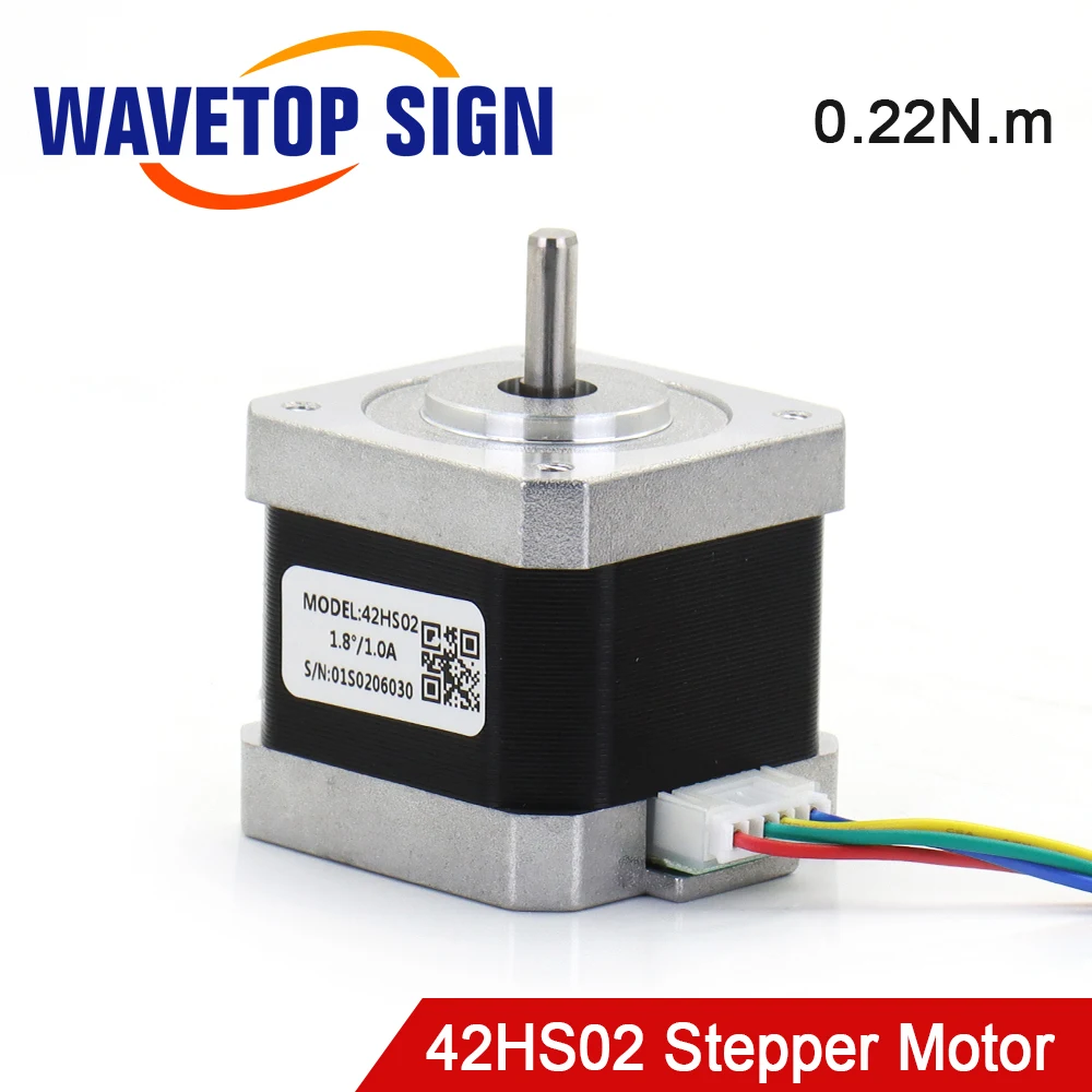 SignkoRay Leadshine Nema17 2Phase Stepper Motor 42HS02 0.22N.m Shaft Dia.5mm Length 14mm For Co2 Laser Cutting Engraving Machine