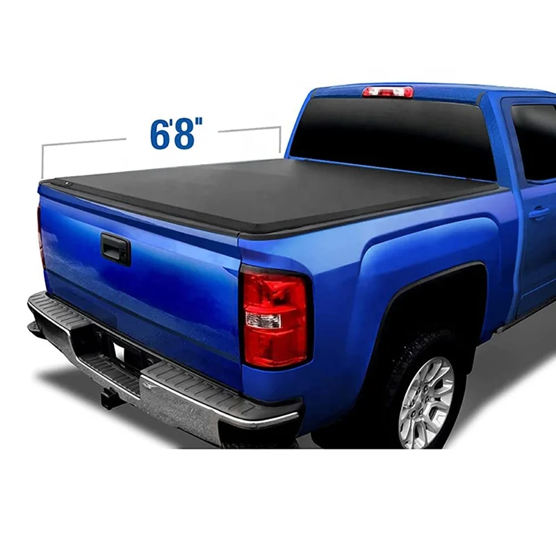 

Factory wholesale soft three-fold truck bed Tonneau set for 20 Silverado/Sierra 2500/3500HD 6.8'