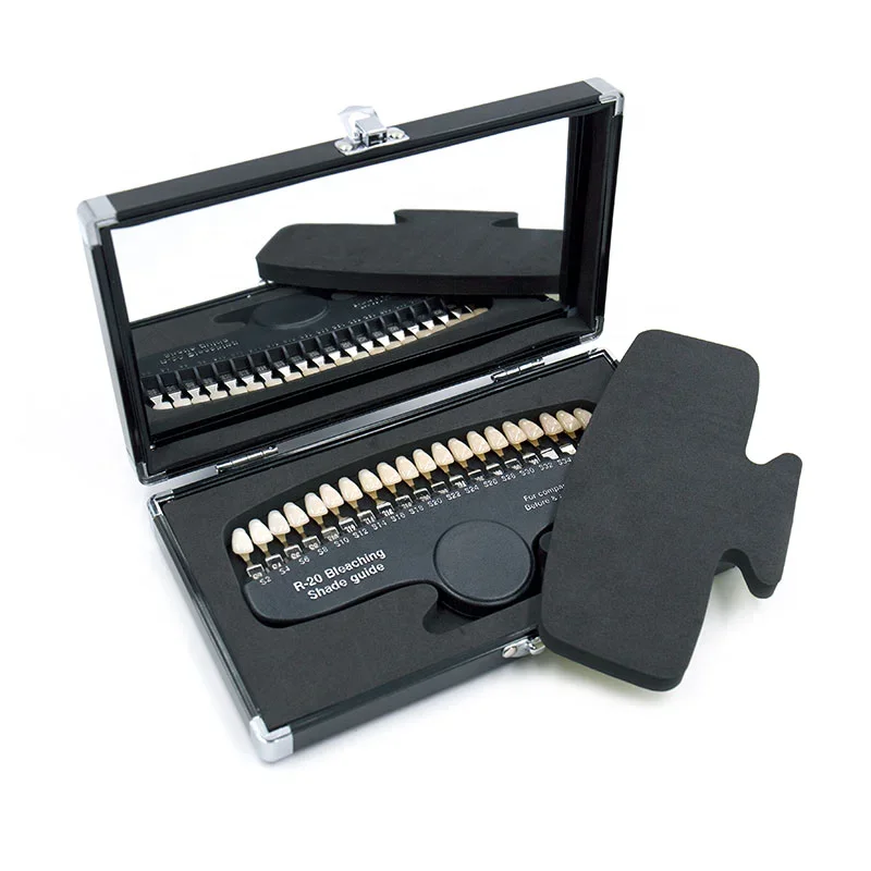 

Dentals Teeth whitening Shade Guide Multi-purpose Teeth Whitening Accessories 20 Colors Luxury Teeth whitening Shade Guide price