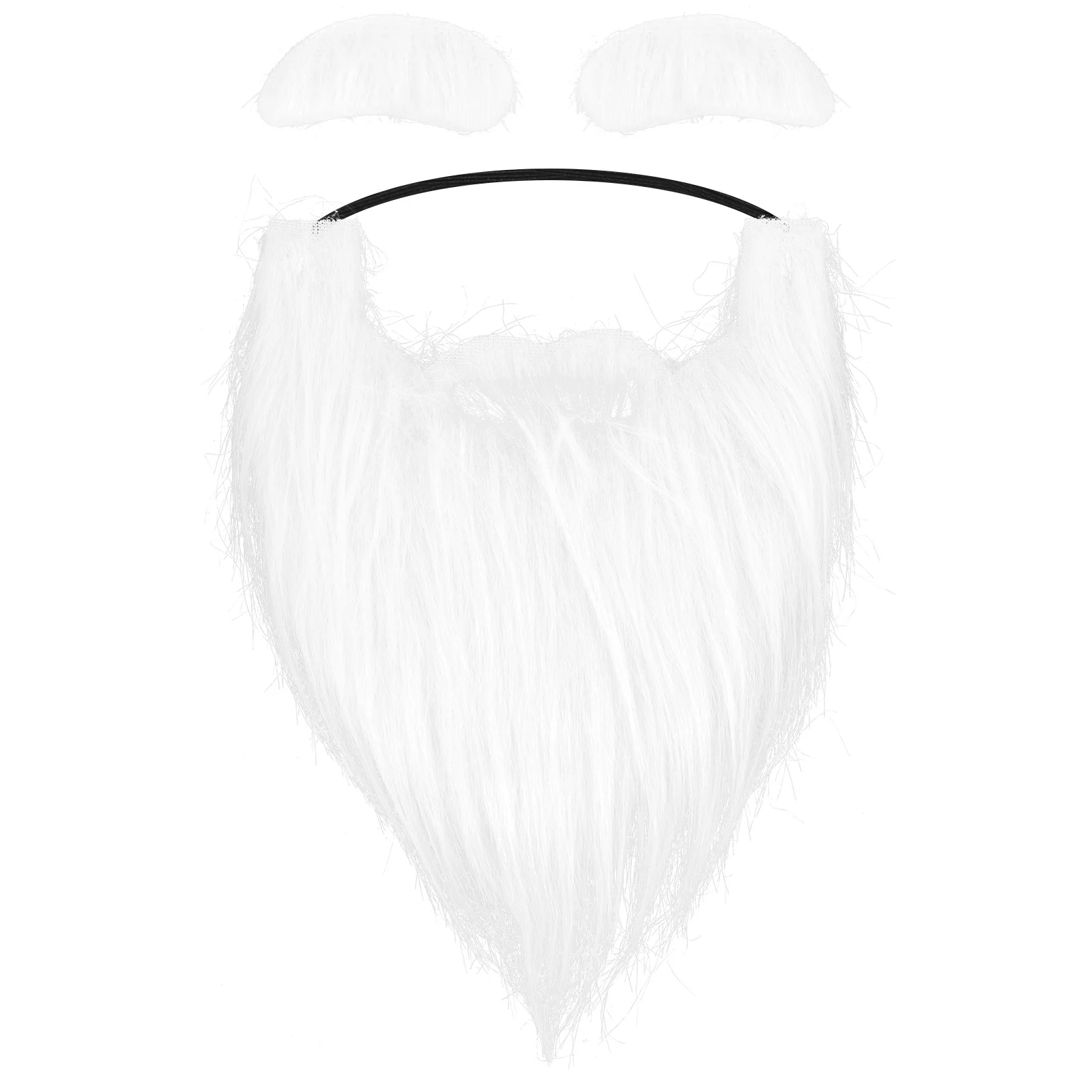 

Christmas Beard Eyebrows Mustache for Cosplay Fake Mustaches Xmas DIY Decoration False