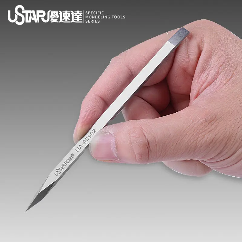 U-Star Model Tool Precision Wide Mouth Pushing Blade Nozzle Edge Trimming Cside Trim Panel UA90902