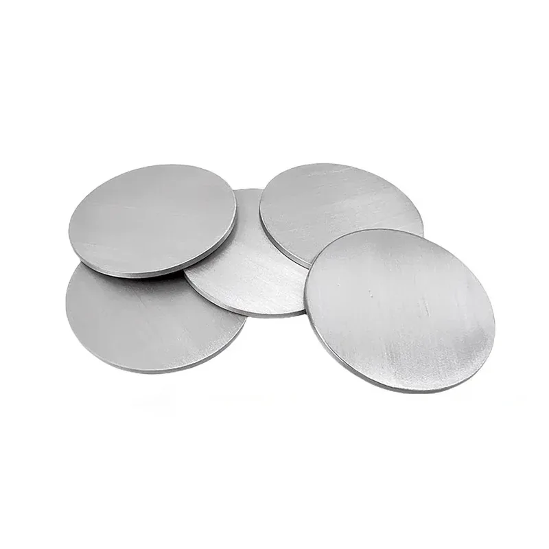 

6061 Aluminum Round Plate Circular Sheet Disc DIY CNC Metal Thick 1-5mm Dia 50-300mm