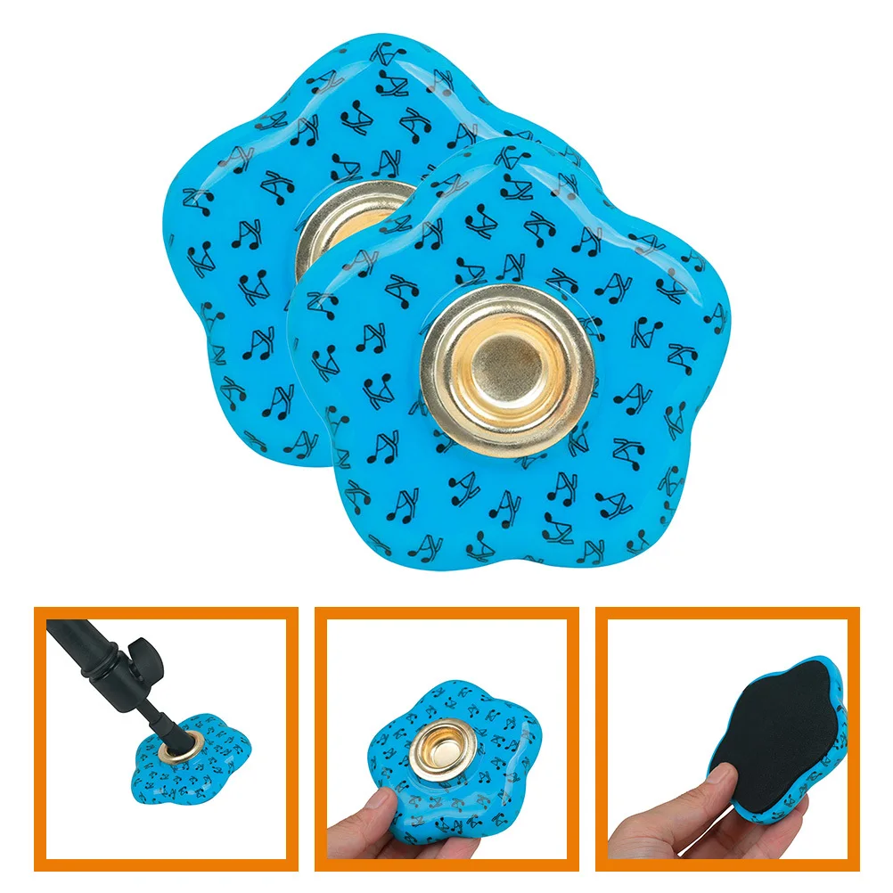 

2pcs Cello Slip Mat Endpin Cello Bottom Protector Rest Floor Protector Bottom Support Cushion For String Instrument Accessories