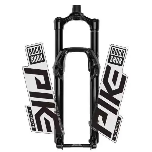 

Road Bike Front Fork Rockshox PIKE Sticker Bicycle Decorative Mountain Bike Decals Stickers Transparent Bottom Cycle Accessories