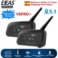 Intercomunicador EJEAS V6PRO+ para moto